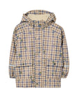 Garbo&Friends Mulberry Check Lined Rain Jacket