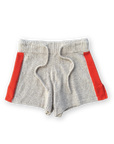 Grown - Knitted Terry Shorts - Dune/Rosso