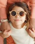 Grech & Co. Kid's Polarized Sunglasses Sienna Gingham