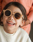 Grech & Co. Kid's Polarized Sunglasses Sienna Gingham
