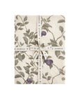 Garbo&Friends Plum Muslin Fitted Sheet Single