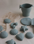 Bucket & Toys Set - Sage Green