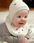 Saga | Flora Teething Bib - Ladybug Garden