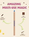 Honeysticks Magic 3-in-1 Beeswax Pencils Jumbo Triangles 10pk