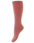 Teracota Ribbed Socks *LAST ONE LEFT* Size 2 Years