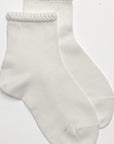 Plain Sock with Detail Cuff | Condor