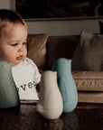 Silicone Nesting Penguin Fauna