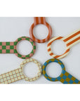 Grech & Co. Pacifier Clip Plaid