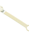 Grech & Co. Pacifier Clip Plaid
