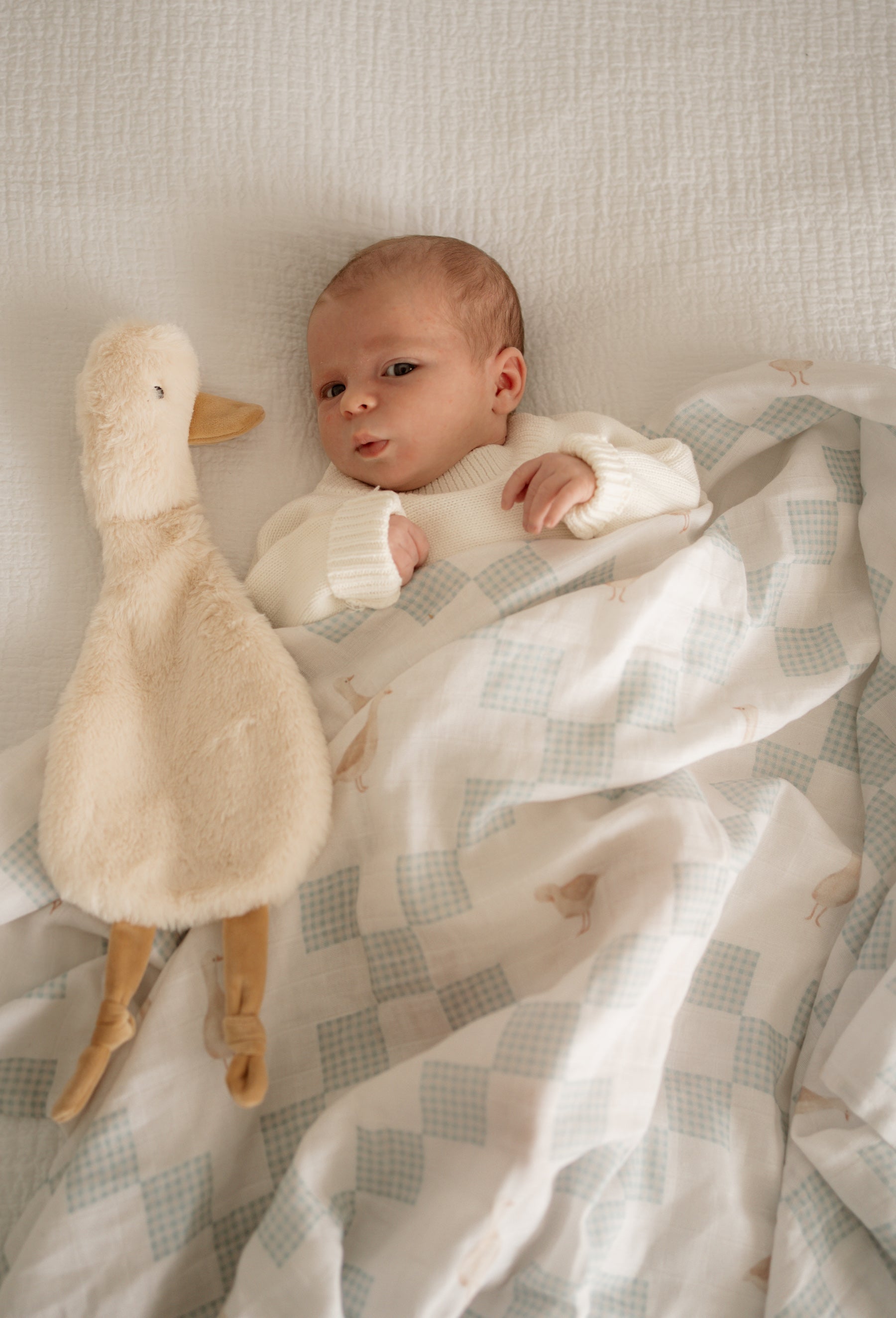 Pop Ya Tot Goosey Gander Swaddle Wrap
