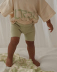 Ziggy Lou Bike Shorts Tallow