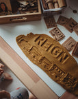 Kinfolk & Co Train Eco Stamp Set
