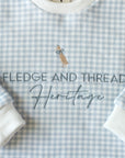 Fledge & Thread Jumper - Blue Gingham