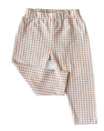 Fledge & Thread Pants - Brown Gingham