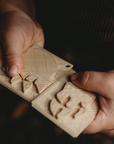 Kinfolk & Co Dinosaur Foot Print Eco Stamp Set