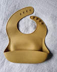 Ochre Silicone Bib