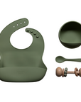 Ochre Silicone Bib
