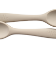 Linen Silicone Spoon 2 Pack
