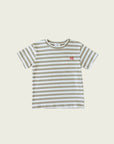 Slowly Stripe Tee - Matcha