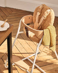 Charlie Crane Tibu High Chair with Baby Set White