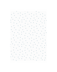 Castle Random Blue Spot Cot Fitted Sheet