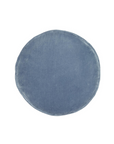 Castle Penny Round Cushion Dusty Blue