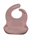 Blush Silicone Bib