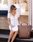 Arch Luxe Nappy Bag Chocolate Limited Edition