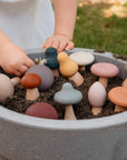 Silicone Mushroom Toy Set