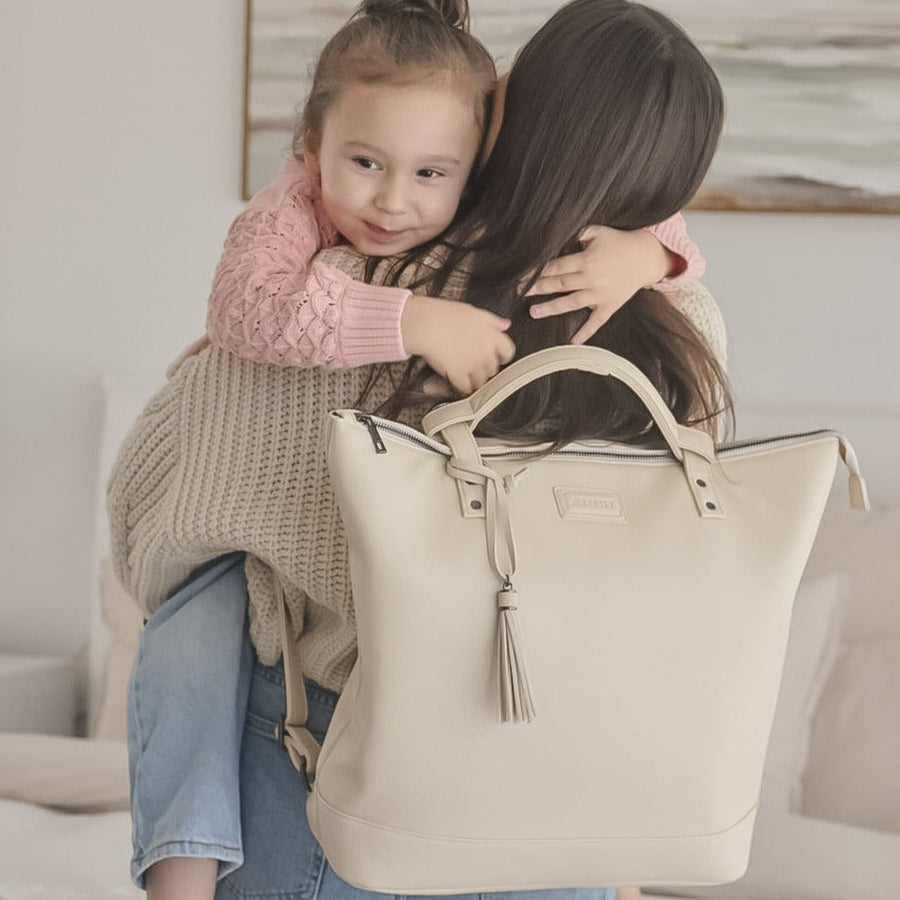 Arch Luxe Nappy Bag Beige