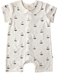 Fledge & Thread Romper - Sailboat