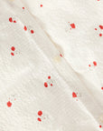 Garbo&Friends Seersucker Bed Set Cot Poppy