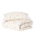 Garbo&Friends Seersucker Bed Set Cot Poppy