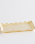 Scallop Edge Wooden Party Plates 10 Pack