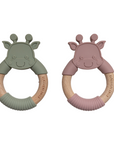 Blush Giraffe Teether