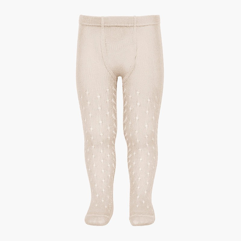 Openwork Tights Linen | Condor