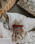 Garbo&Friends Pomegranate Muslin Baby Bassinet Bed Set