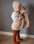 Condor Linen Moss Stitch Bonnet