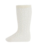 Cream Long Open Lace Socks - Classical Child
- 3
