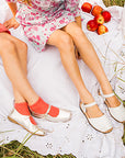 Short Lace Socks Coral | Condor