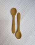 Silicone Spoon Ochre - 2 Pack