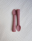 Silicone First Baby Spoon - 2 Pack