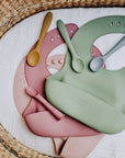 Silicone Spoon Ochre - 2 Pack
