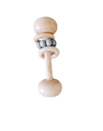 Beech & Silicone Rattle