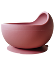 Silicone Suction Bowl Desert Rose