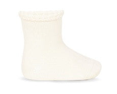 Plain Sock with Detail Cuff - Classical Child
 - 2