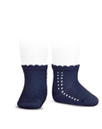 Short Lace Socks Navy | Condor