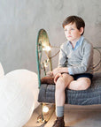 Ribbed Socks Aluminium - Classical Child
- 4