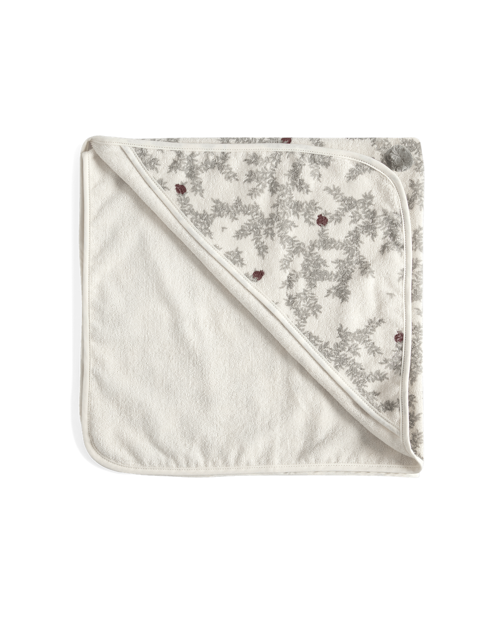 Garbo&amp;Friends Pomegranate Baby Hooded Towel