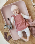 Leander Organic Matty Change Mat Topper Wood Rose